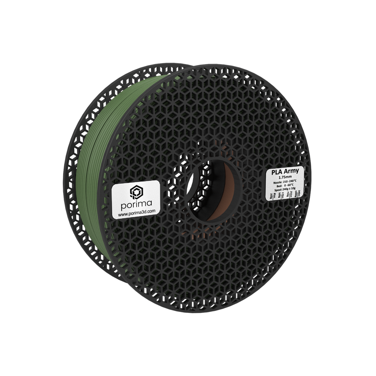 Porima PLA Army Filament 1 kg (camo)