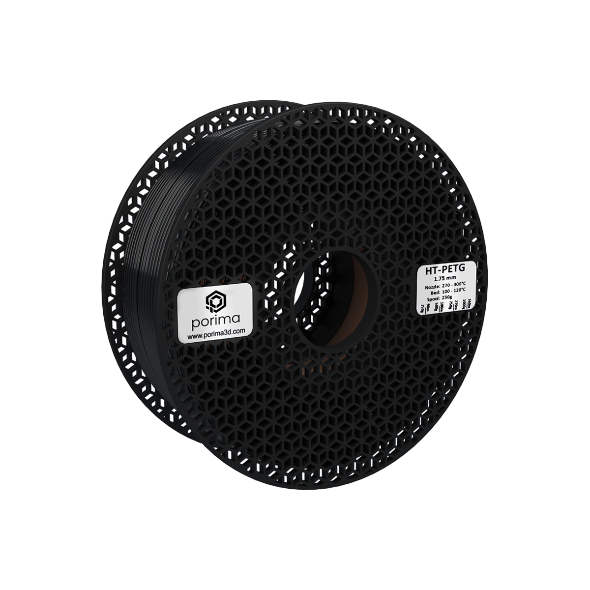 Filament HT PETG Porima 1 kg (wysokotemperaturowy) — Szary