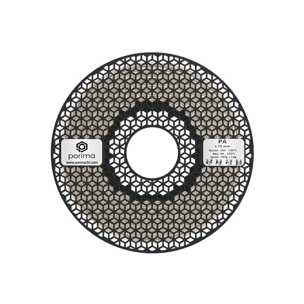 Filament PA Porima 1 kg (nylon) — Naturalny
