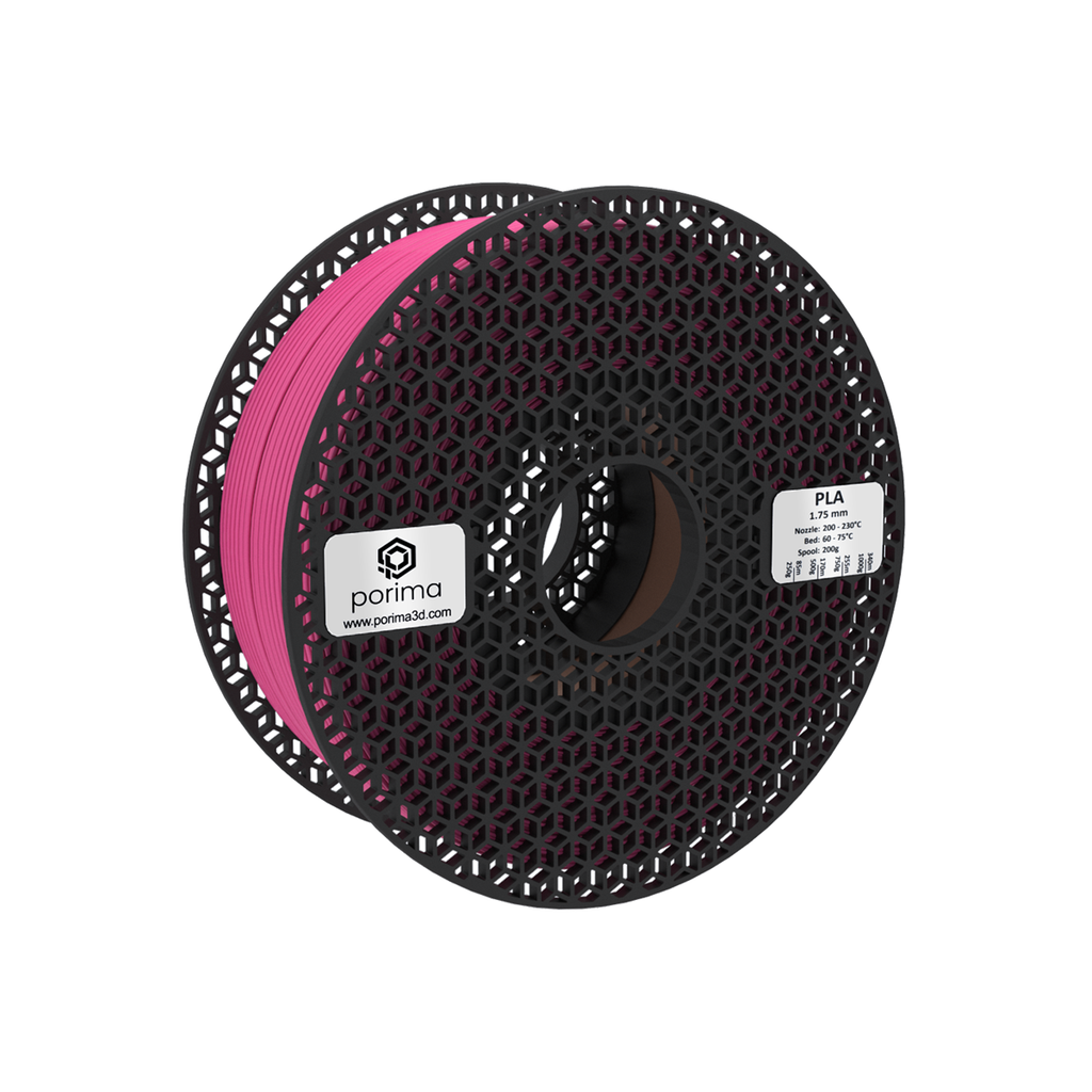 Filament PLA Porima 1 kg — Czarny (RAL 9005)