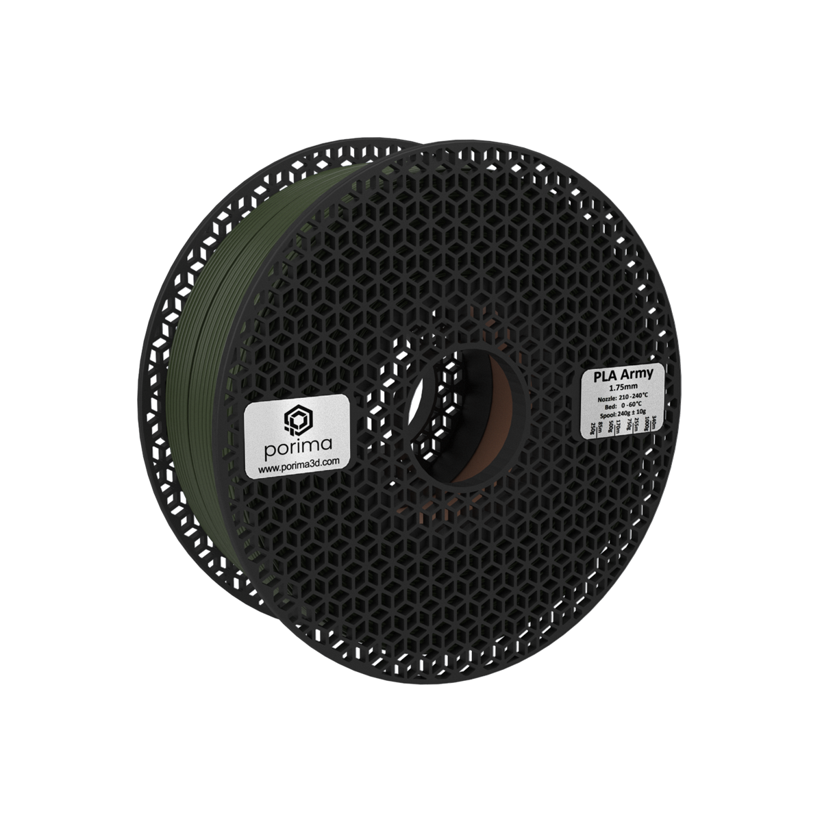 Porima PLA Army Filament 1 kg (camo)