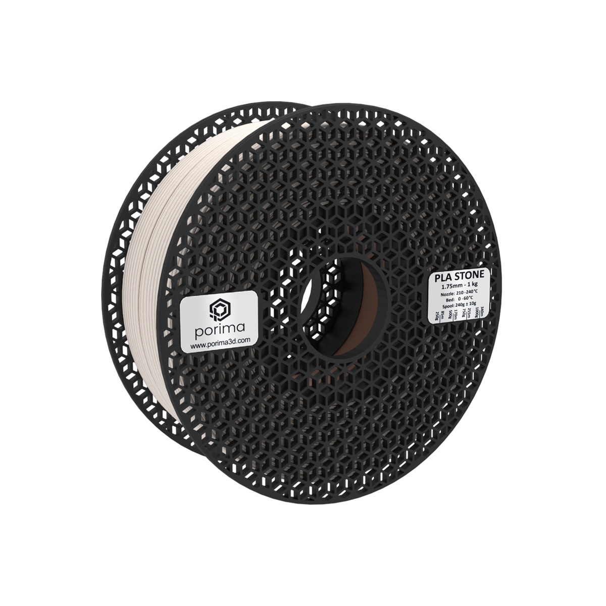 Filament PLA Stone Porima 1 kg (kamienny)