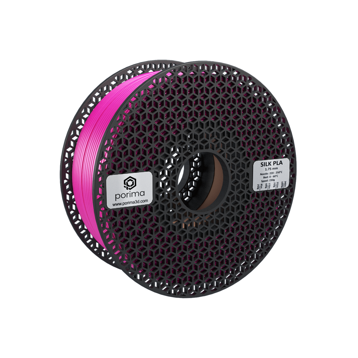 Filament Silk PLA Porima 1 kg — Magenta