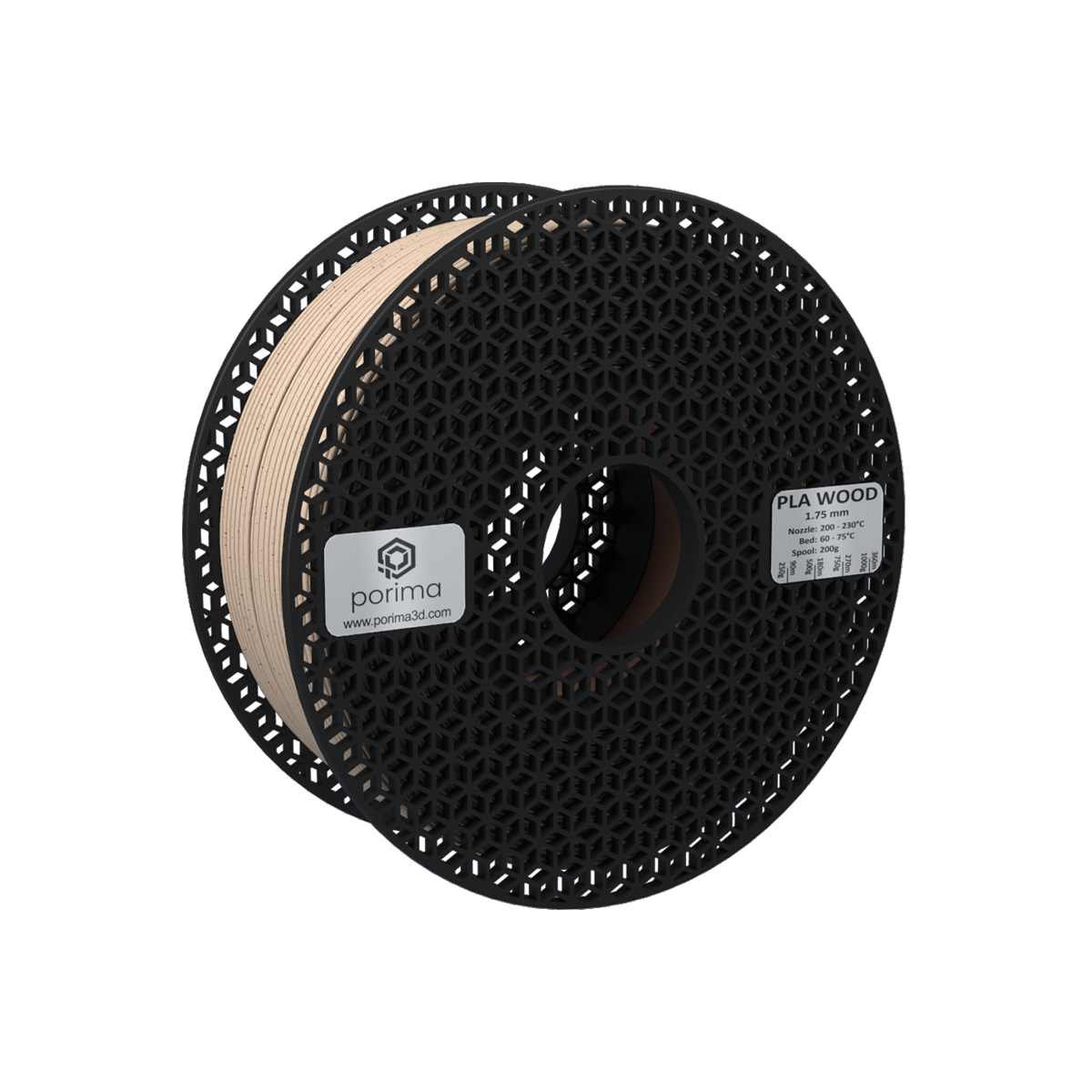 Filament PLA Wood Porima 1 kg (drewnopodobny)